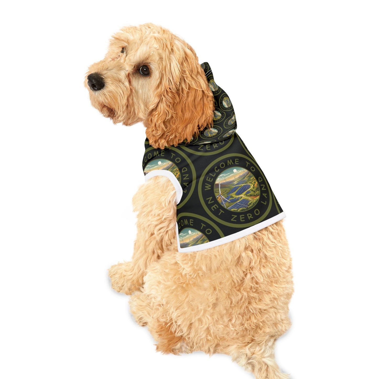 Pet Hoodie - Welcome to Net Zero Land v7