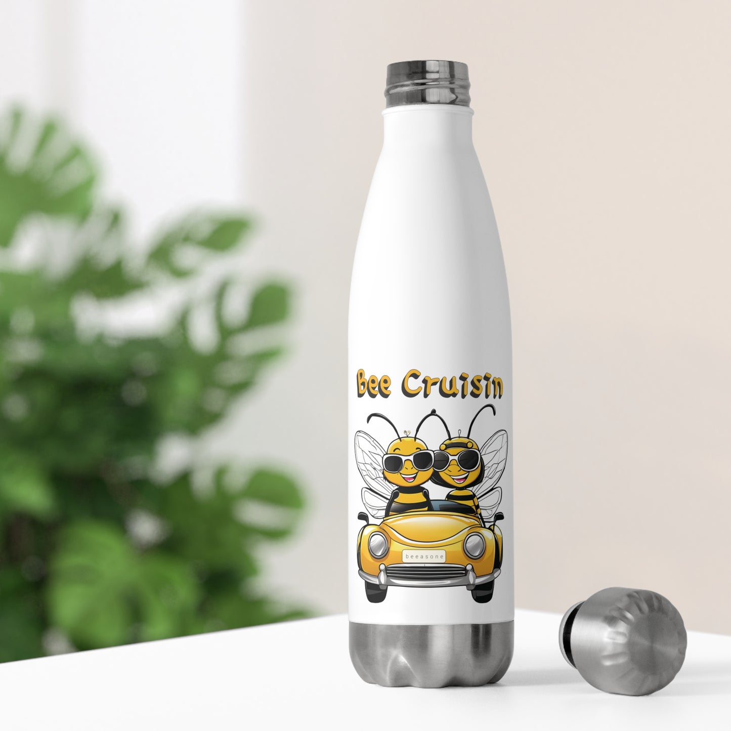 Bee cruisin beeasone 20oz (590mls) water bottle