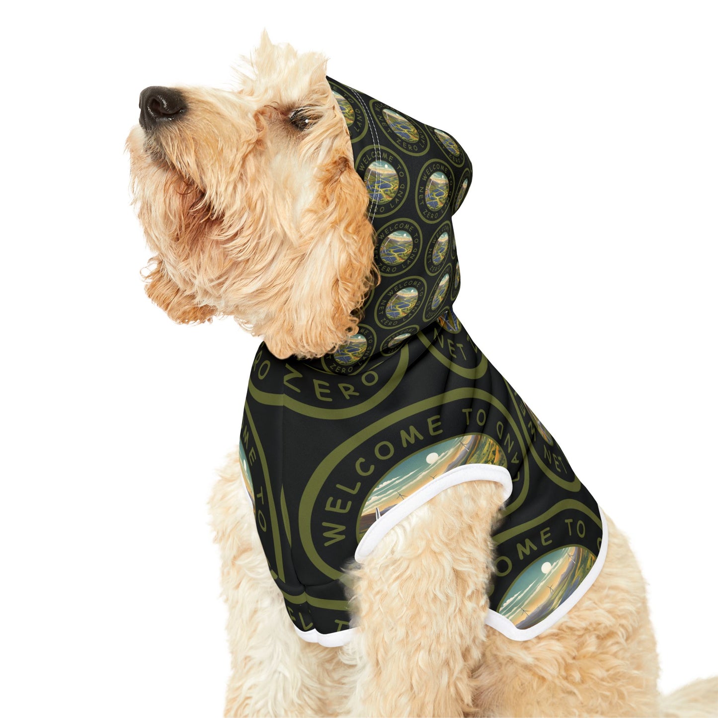 Pet Hoodie - Welcome to Net Zero Land v7