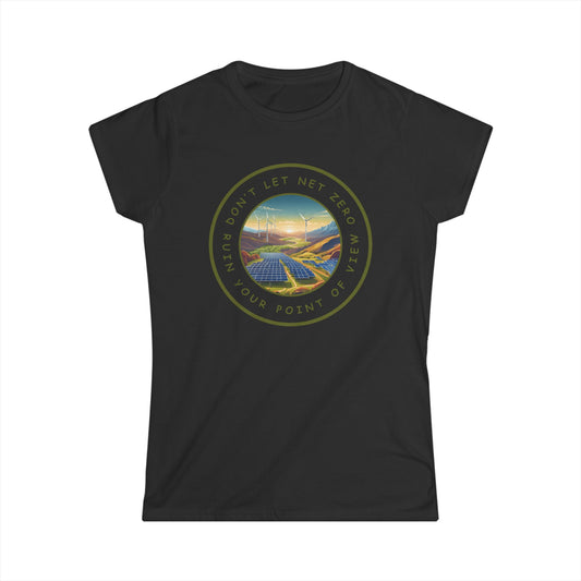 Net Zero - View - v1 - Women's Soft style Tshirt available in diff colors