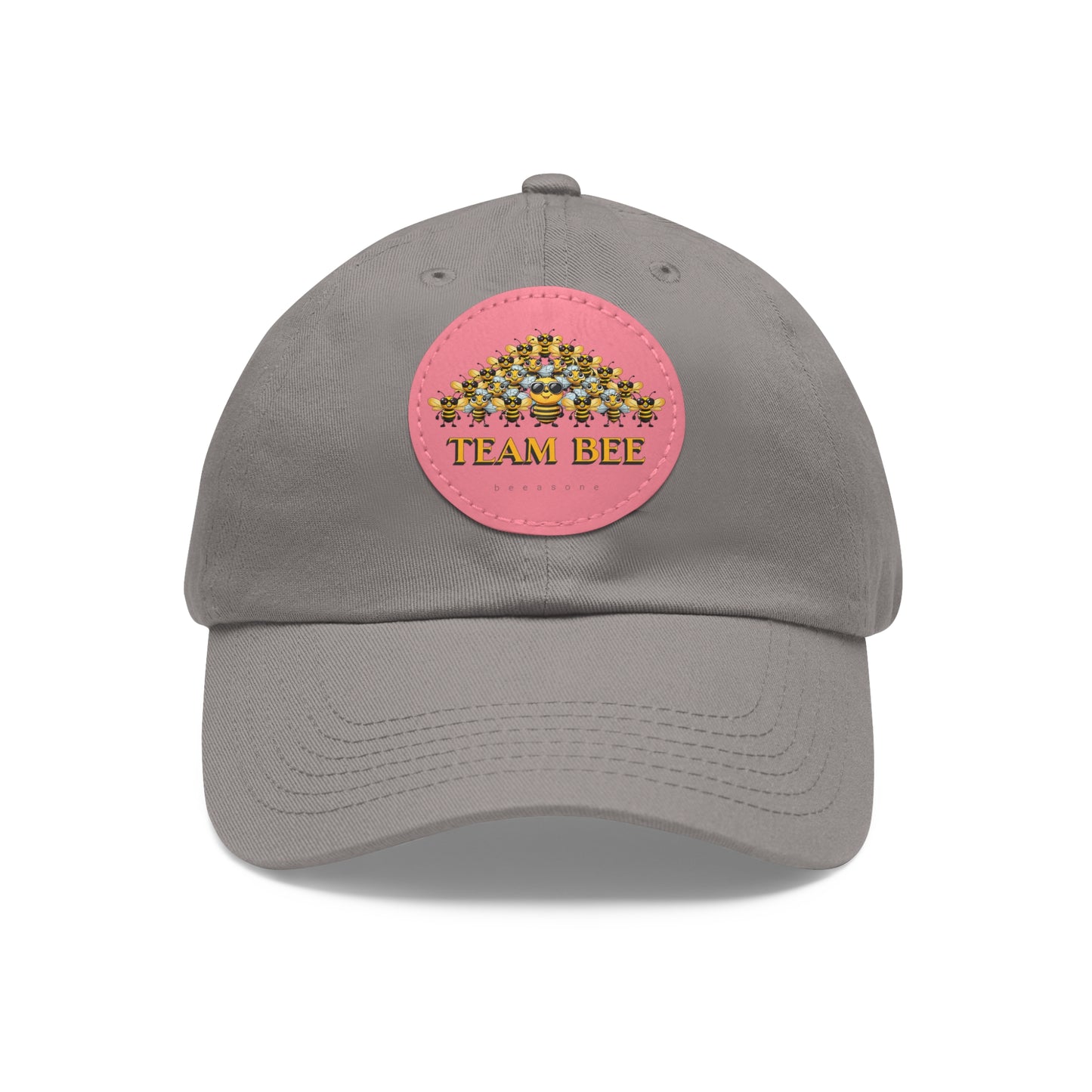 Team Bee Cool beeasone Hat with round leather patch