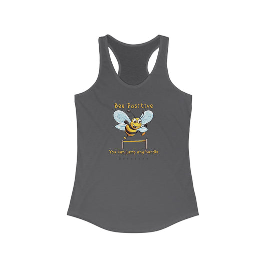 Bee Positive beeasone Women's Ideal Cool Racerback Tank Top
