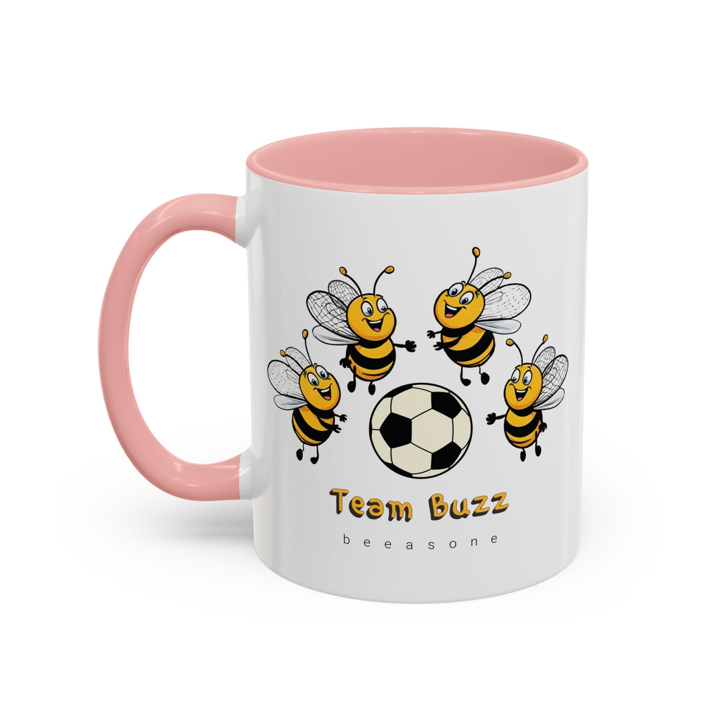 Soccer beeasone Hot Chocolate or Coffee Mug (select from 11oz or 15oz lead and BPA Free mugs) Blue Skateboard