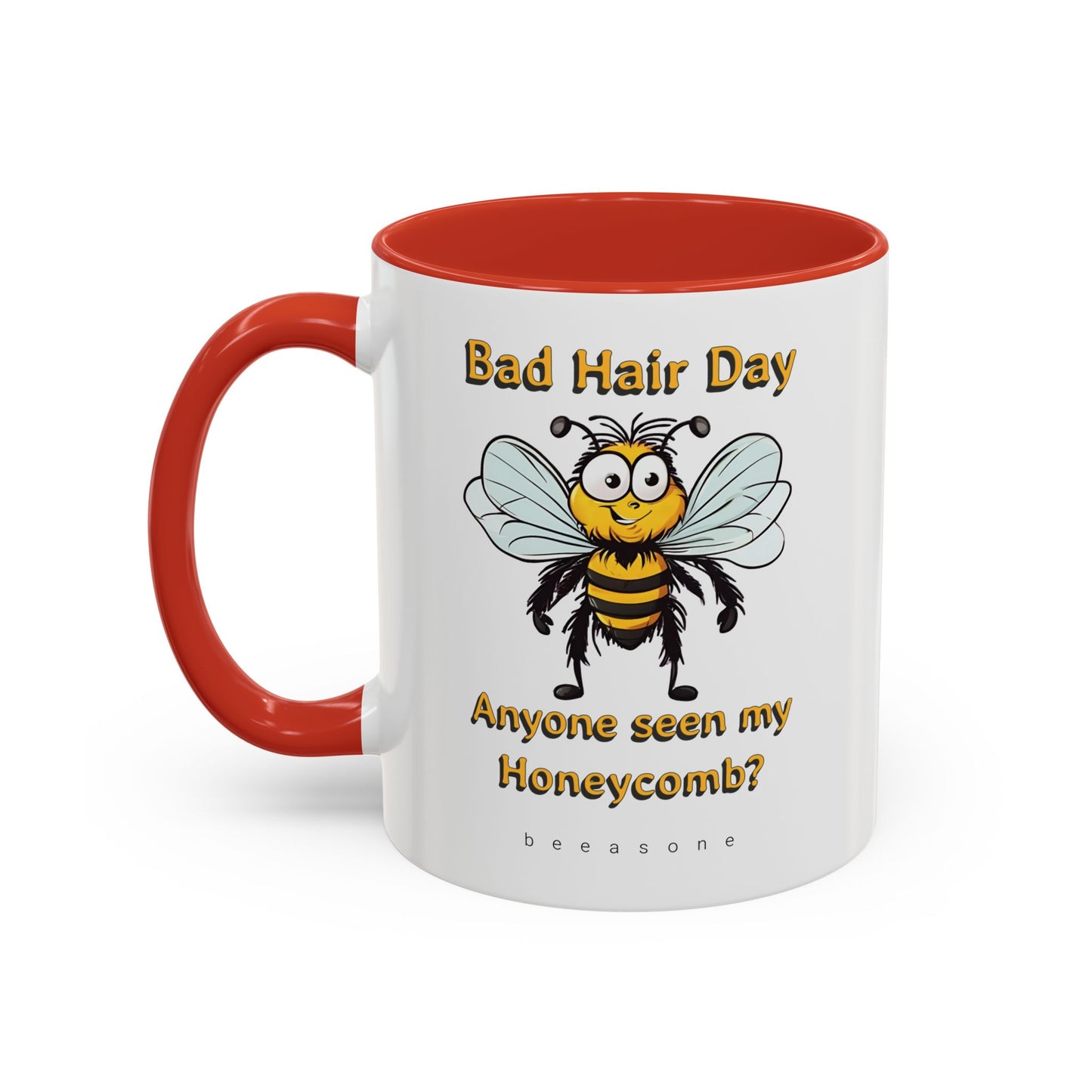 Bad hair day beeasone Hot Chocolate or Coffee Mug 11oz (325mls) or 15oz (443mls)