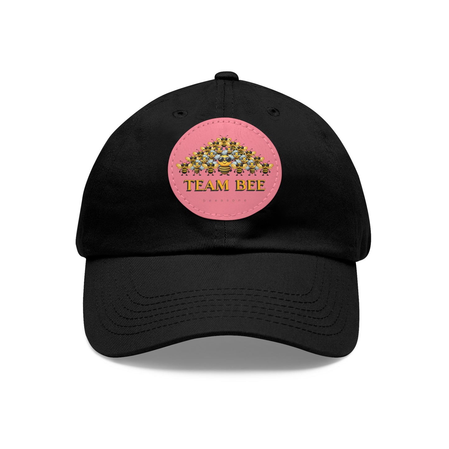Team Bee Cool beeasone Hat with round leather patch