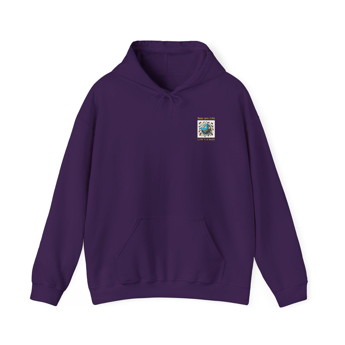 Bees are life. Life's a buzz beeasone Unisex Heavy Blend™ Hooded Sweatshirt
