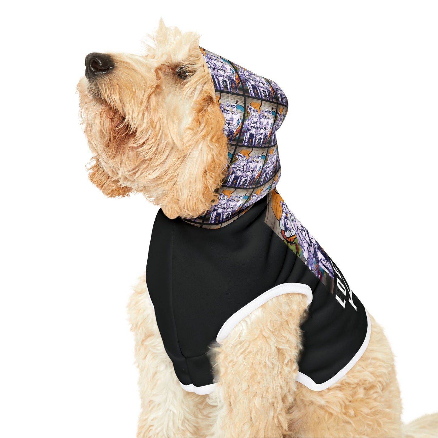 Pet Hoodie - Lockdown Kids - Group of unhappy but freeish people - 2025 edition