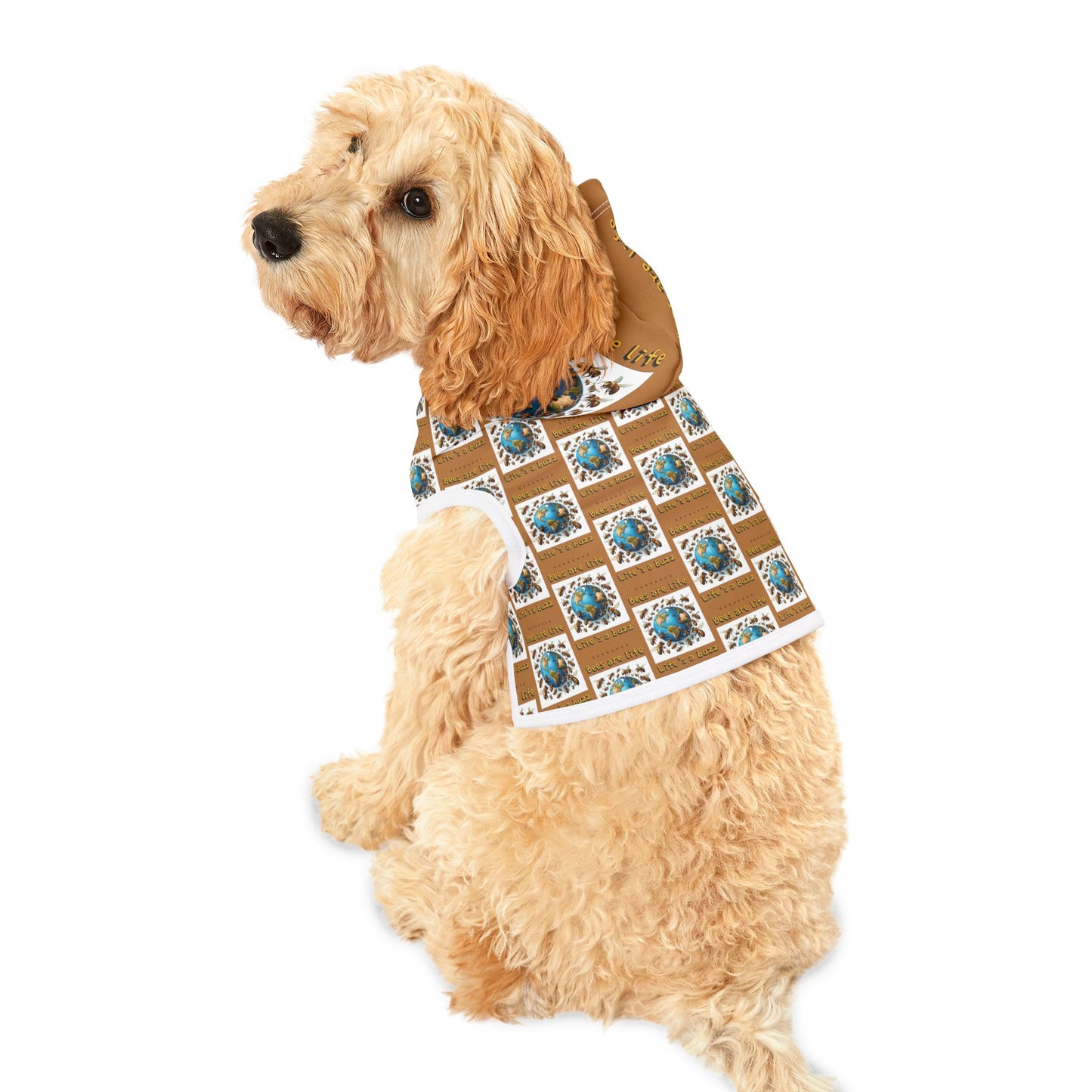 Pet Hoodie - Bees are life - life's a buzz