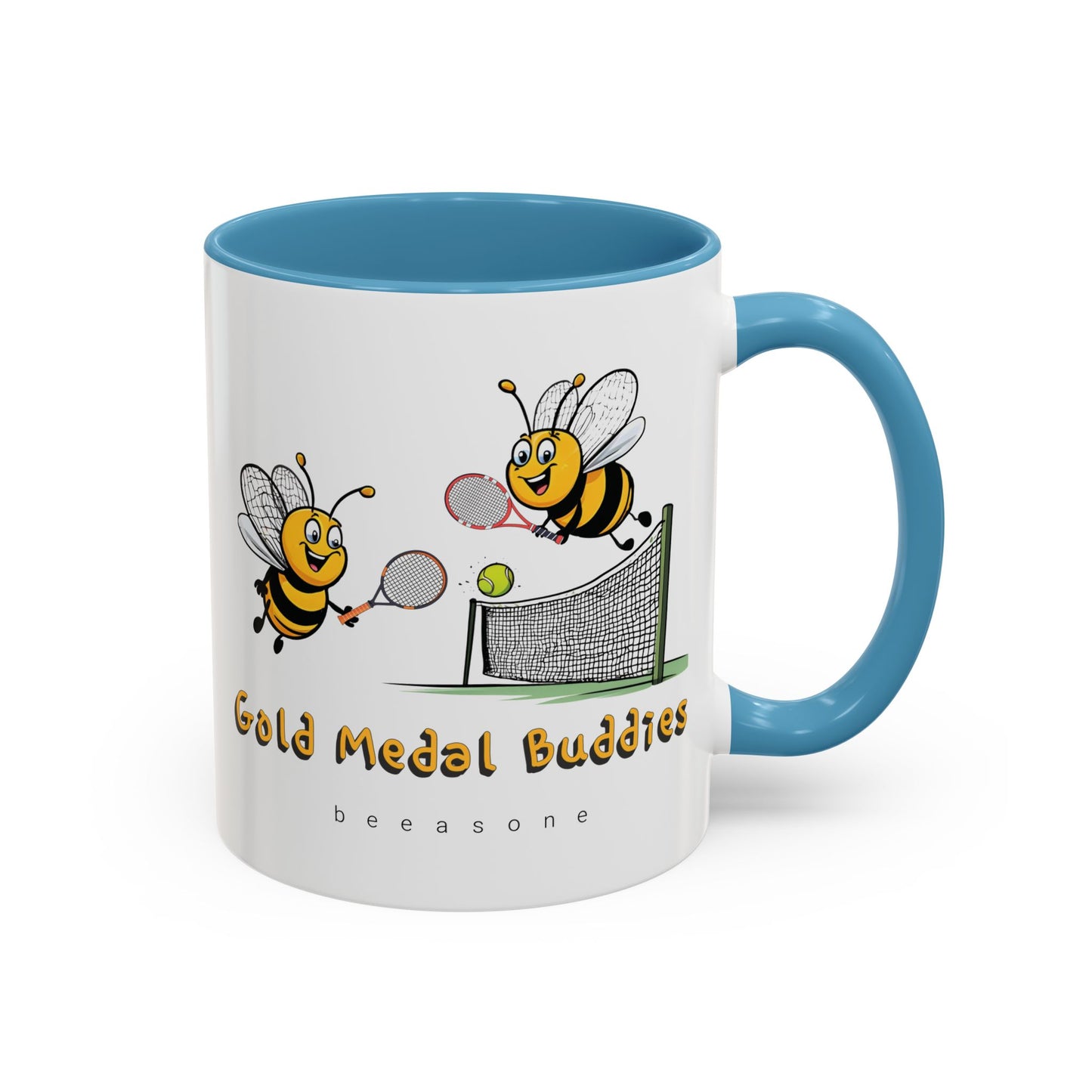 Gold medal tennis buddies Coffee Mug 11oz (325mls) or 15oz (443mls)