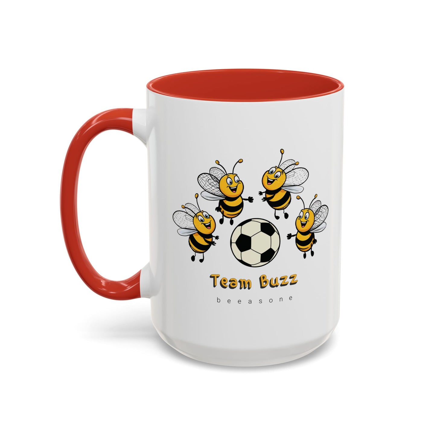 Soccer beeasone Hot Chocolate or Coffee Mug (select from 11oz or 15oz lead and BPA Free mugs) Blue Skateboard