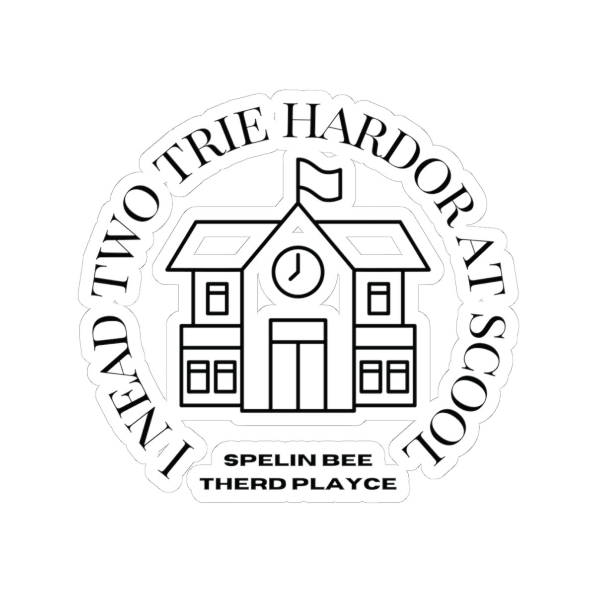 Scool Spelling bee beeasone sticker - limit ted editon Numbar 3