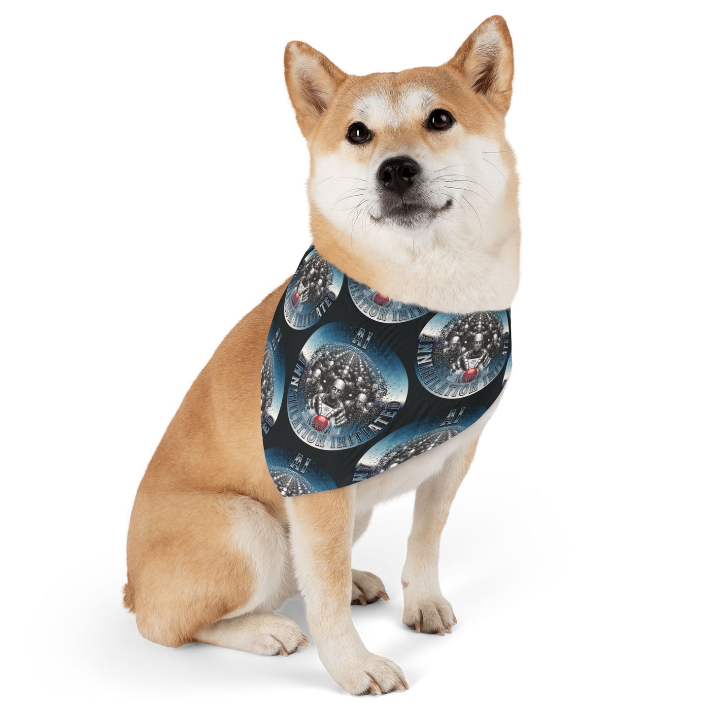 AI - Annihilation Initiated - You made me - collar b a n d a n a (NB Dog not included :)