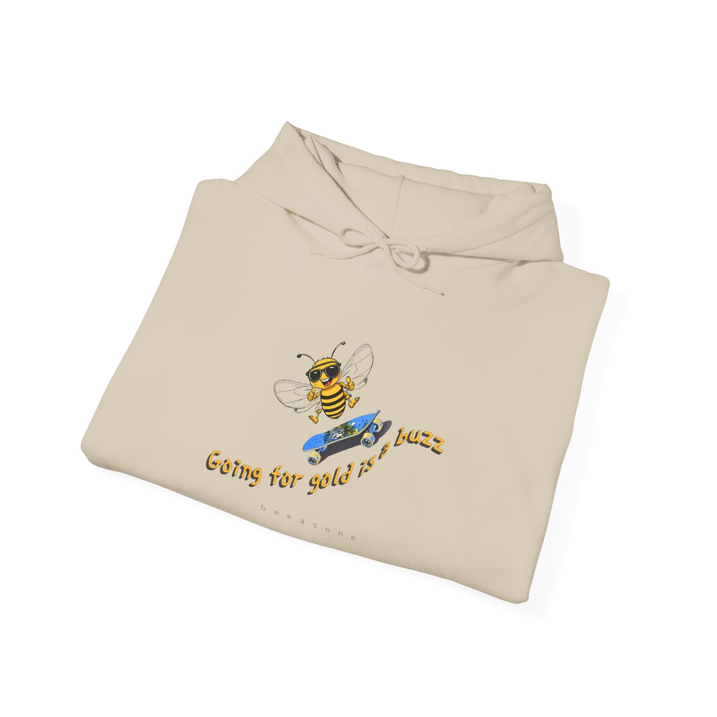 Skateboarders Hoodie - Going for gold beeasone Unisex Hoodie