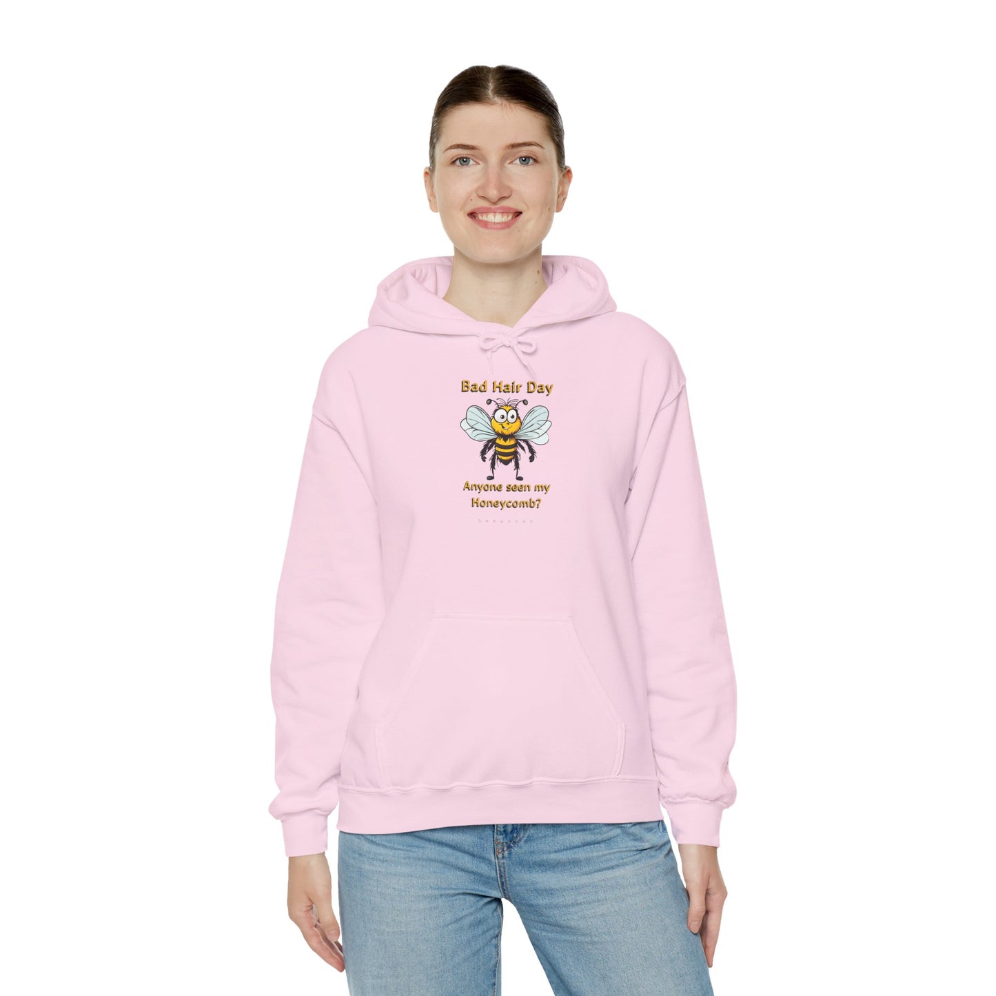 Bad Hair Day beeasone Unisex Heavy Blend™ Hooded Sweatshirt