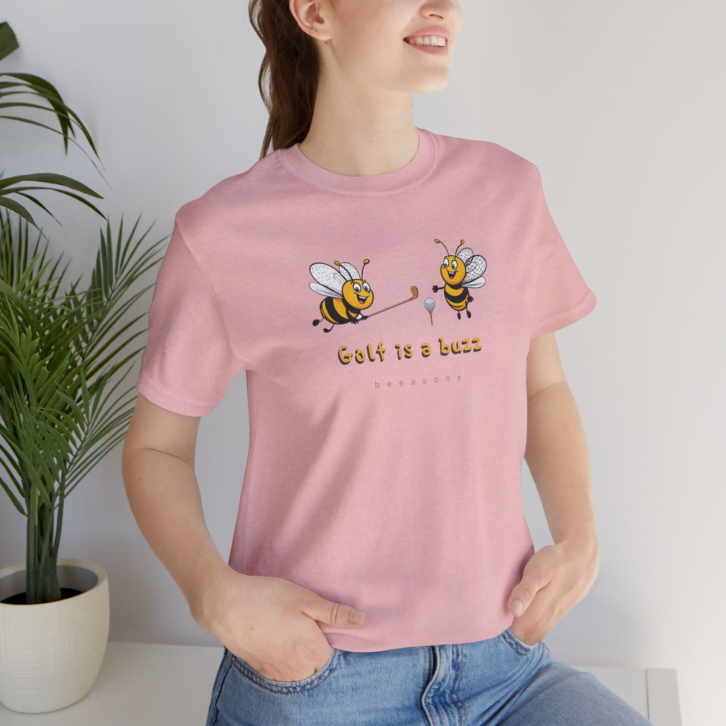 Golf is a buzz beeasone Unisex Jersey T-Shirt