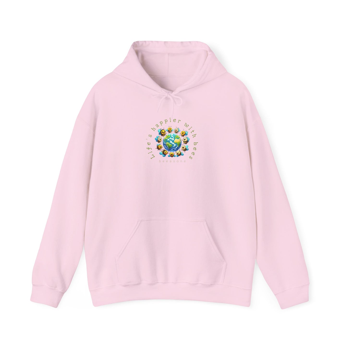 Life's Happier beeasone Unisex Heavy Blend™ Hooded Sweatshirt