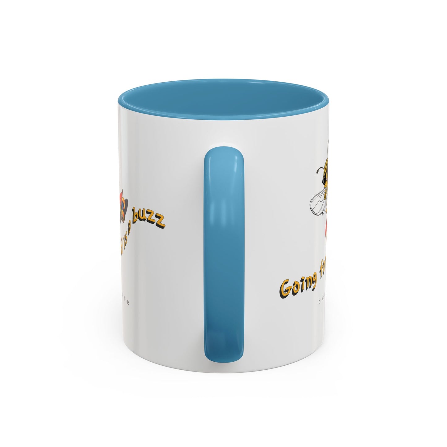 Going for gold is a buzz beeasone Hot Chocolate or Coffee Mug (select from 11oz or 15oz lead and BPA Free mugs)