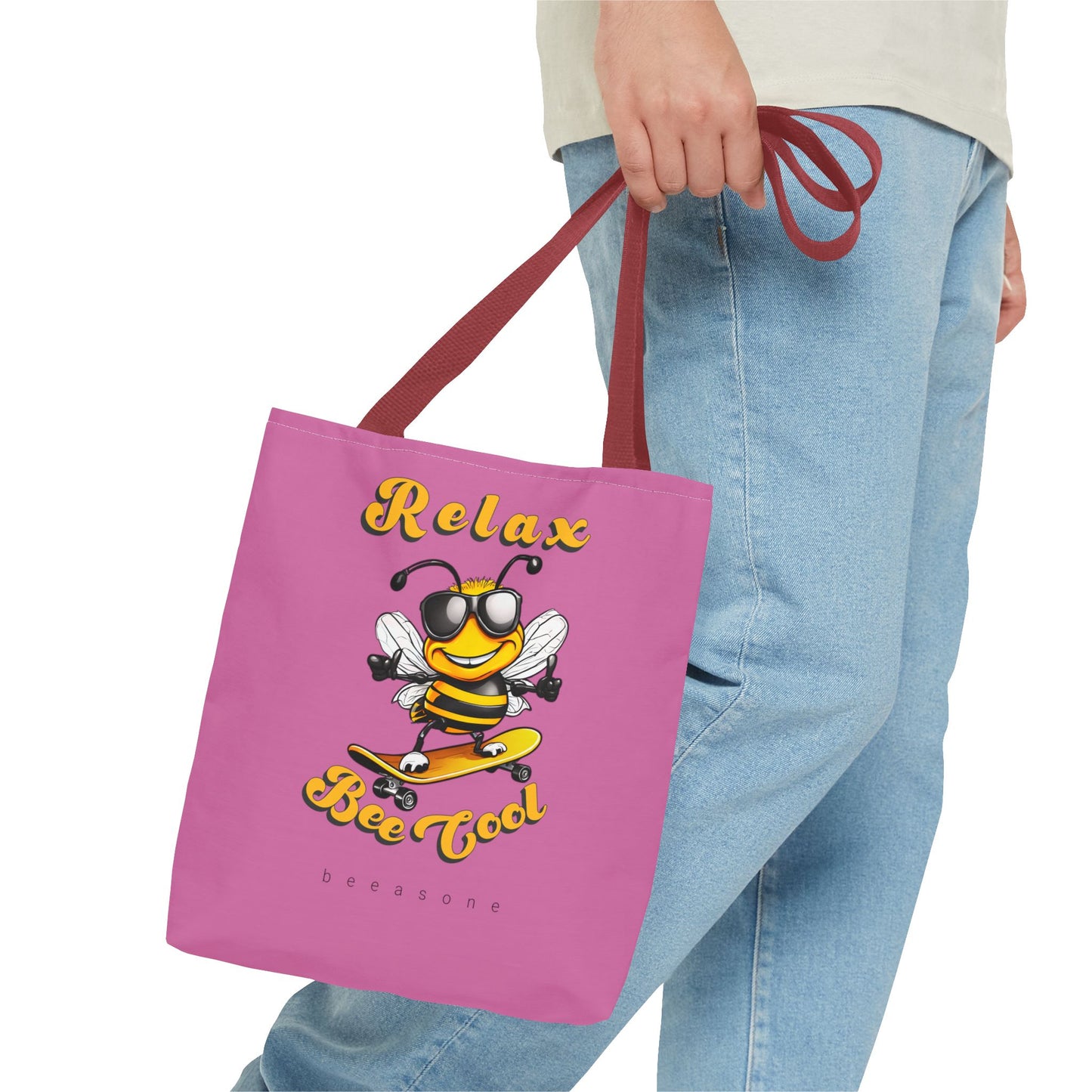 Relax bee cool beeasone Tote Bag (AOP)