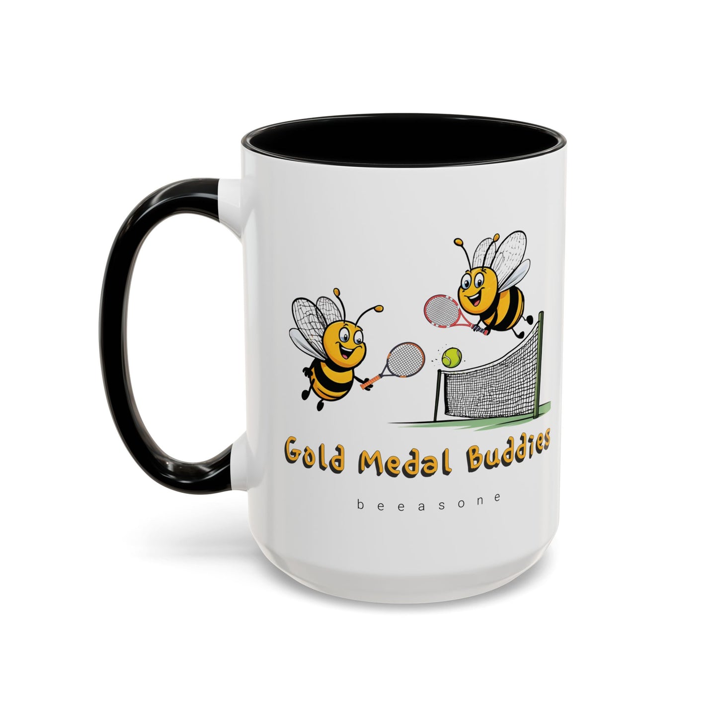 Gold medal tennis buddies Coffee Mug 11oz (325mls) or 15oz (443mls)