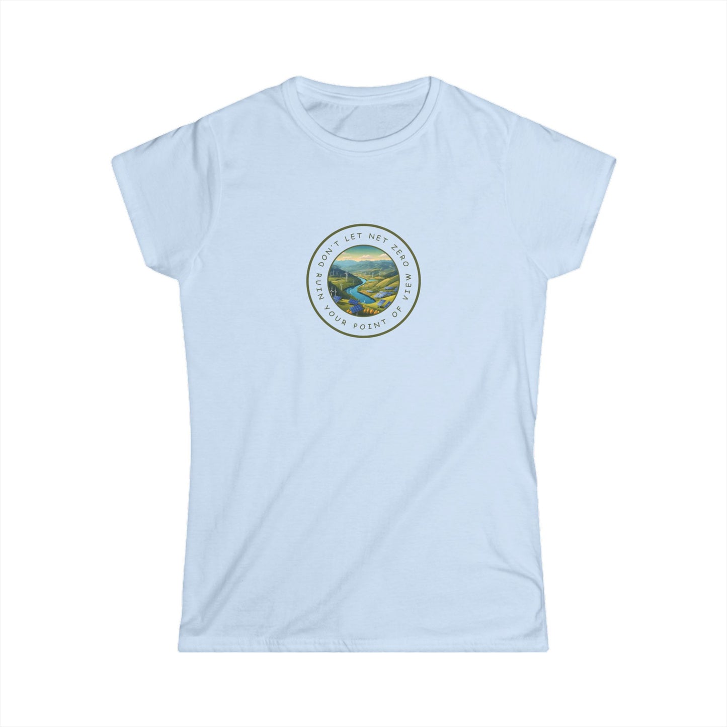 Net Zero - View - v3 - Women's Soft style Tshirt available in diff colors