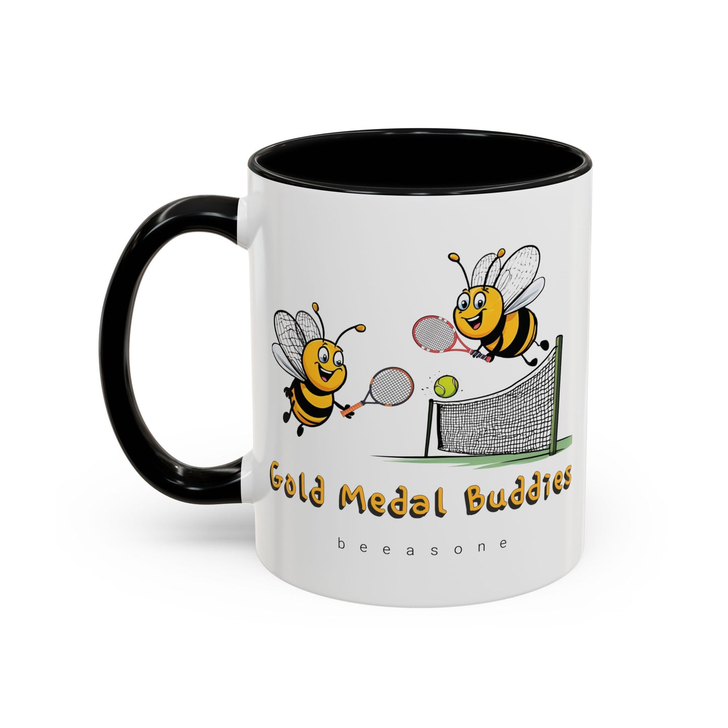 Gold medal tennis buddies Coffee Mug 11oz (325mls) or 15oz (443mls)