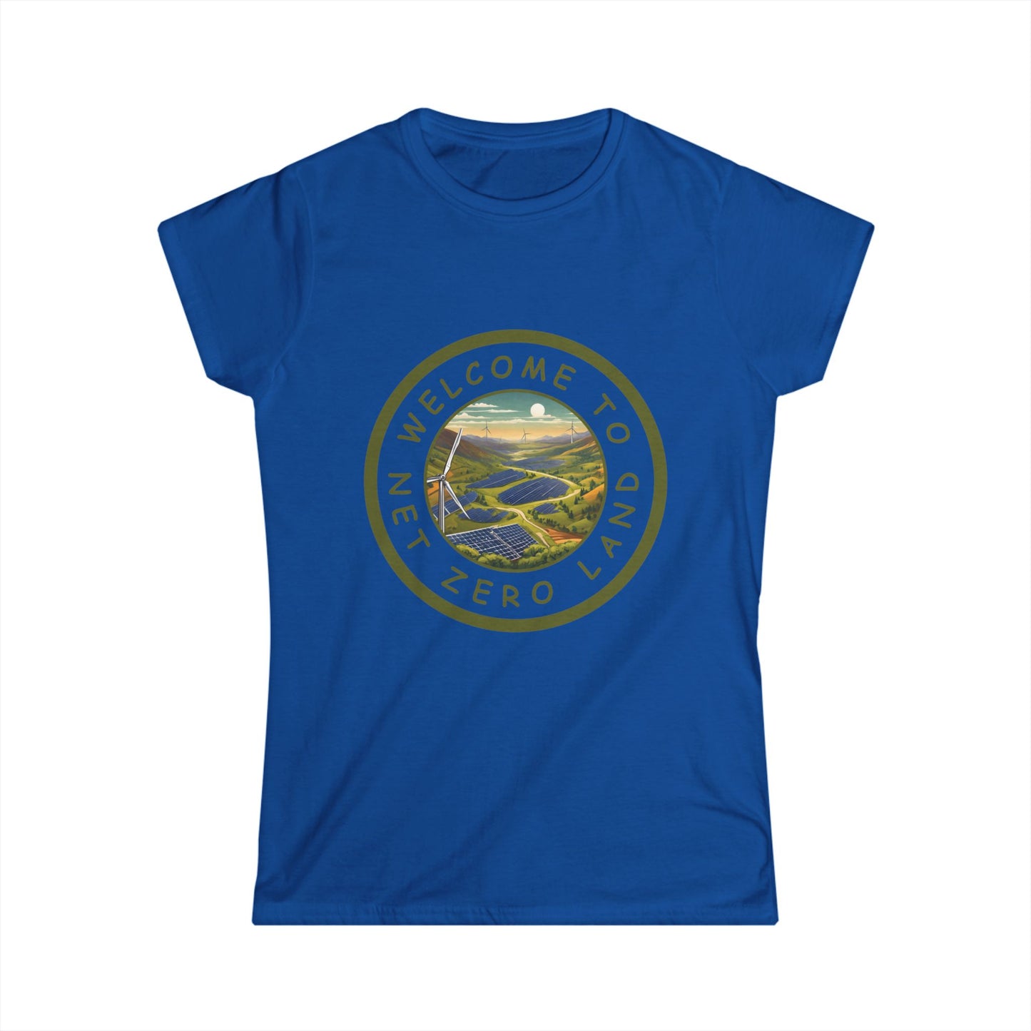 Net Zero Land - v7 - Women's Soft style Tshirt available in diff colors