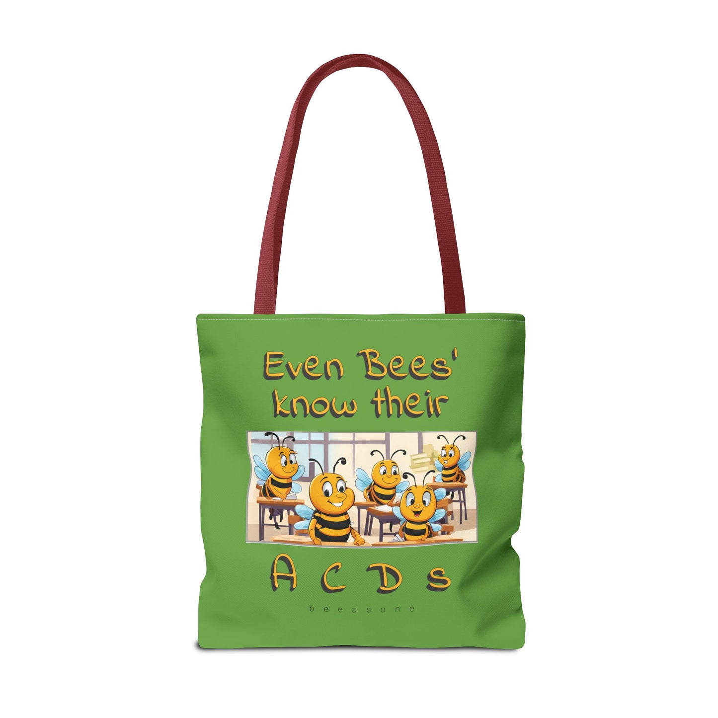Even bees know their A C D s beeasone stylish Tote Bag Special Spelling Bee Promotion