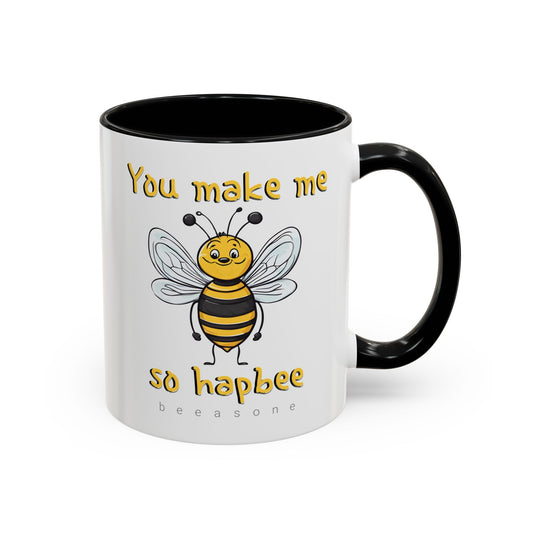 Happy Hot Chocolate or Coffee Mug 11oz (325mls) or 15oz (443mls)