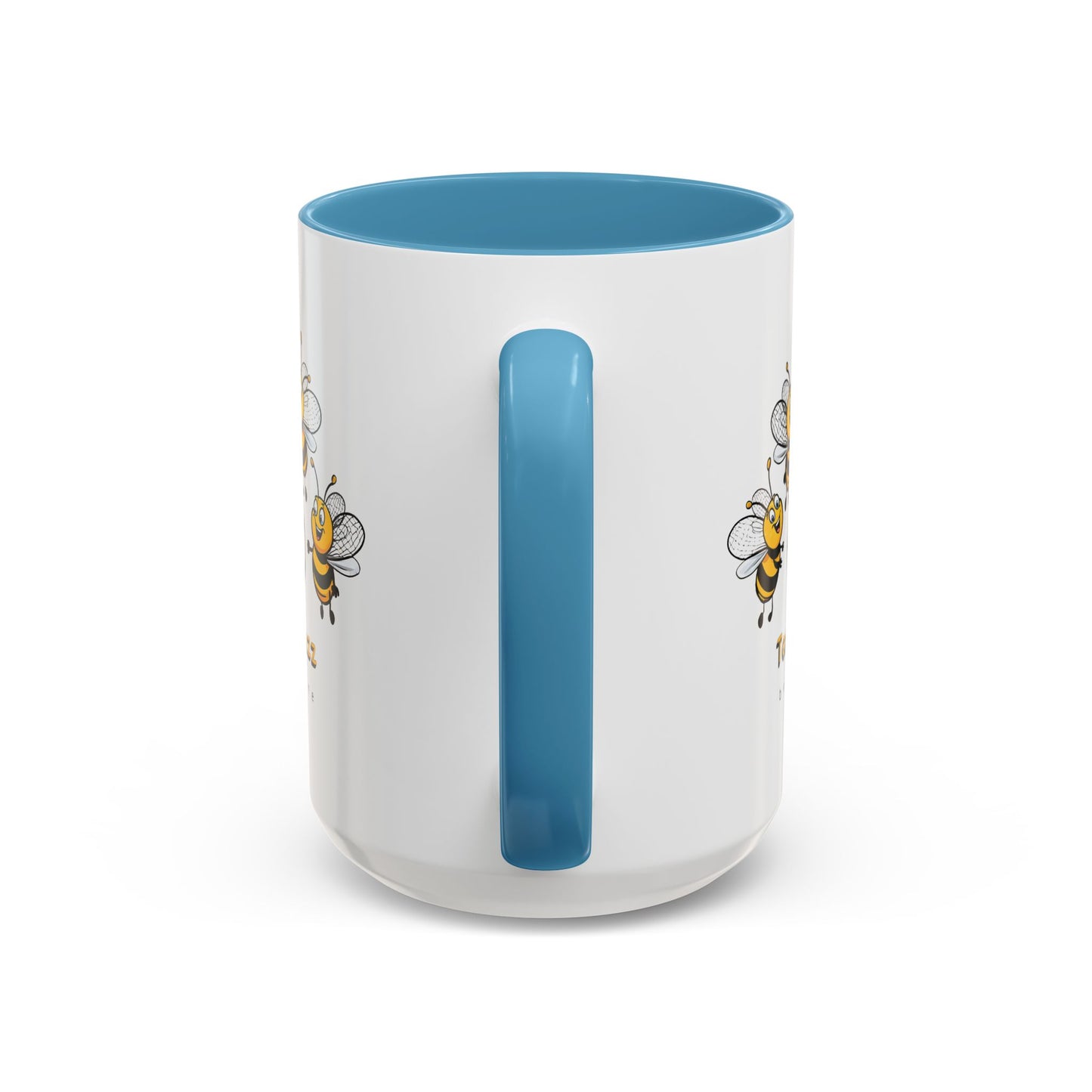 Soccer beeasone Hot Chocolate or Coffee Mug (select from 11oz or 15oz lead and BPA Free mugs) Blue Skateboard