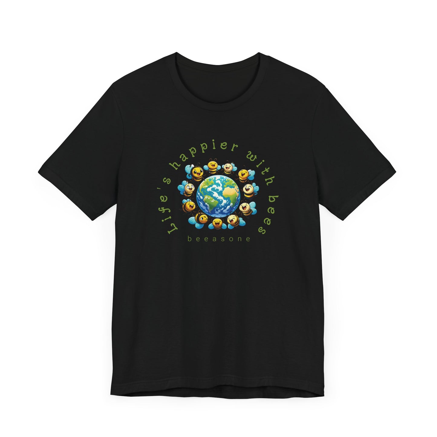 Life's happier with bees beeasone Unisex t-shirt - HOT HIT