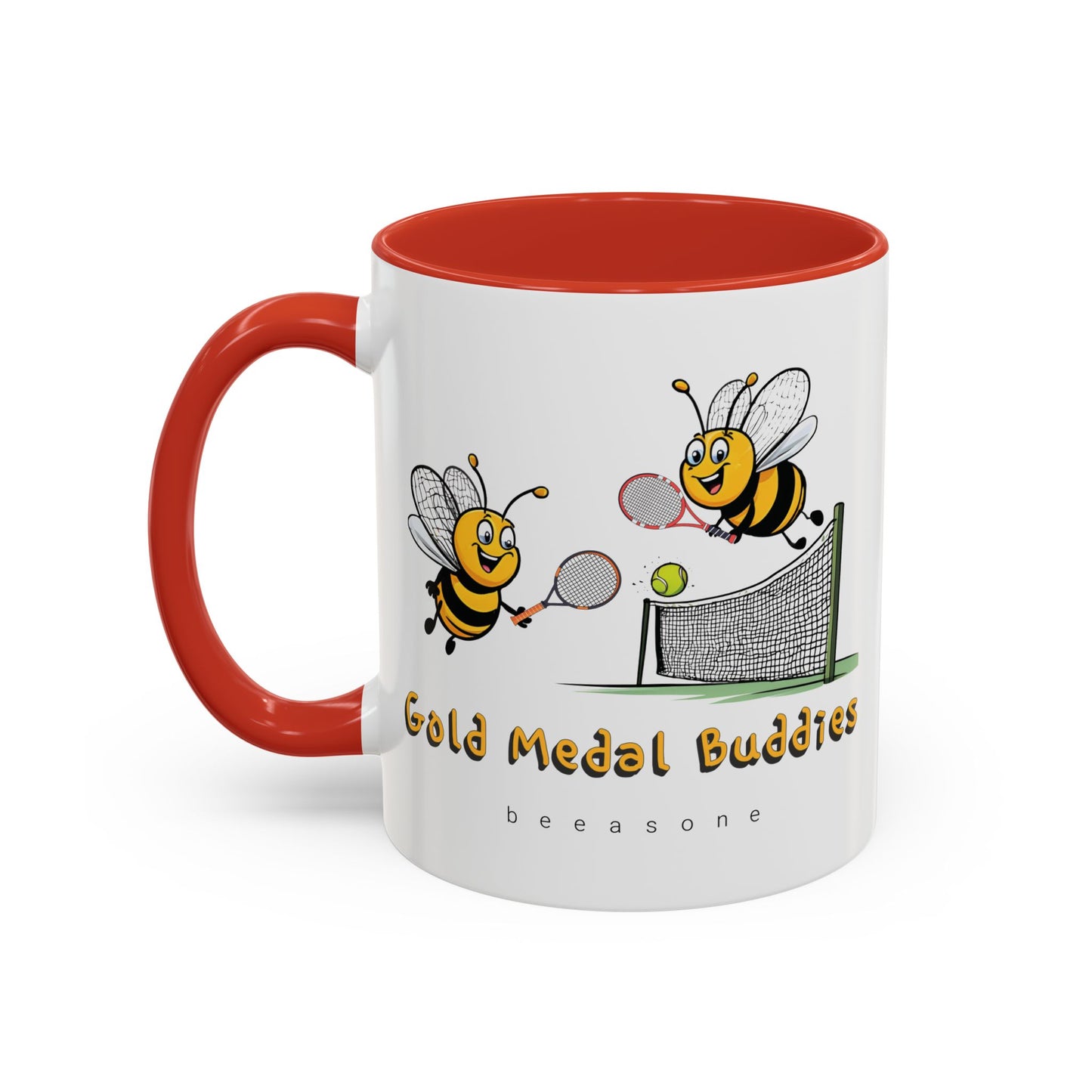 Gold medal tennis buddies Coffee Mug 11oz (325mls) or 15oz (443mls)