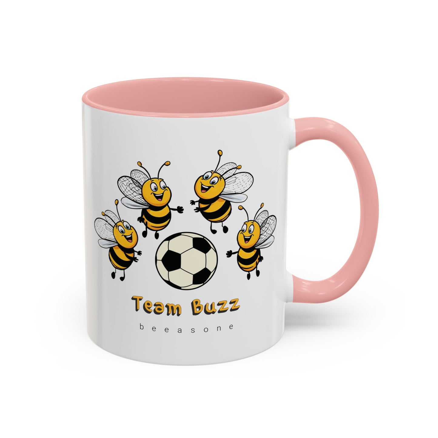 Soccer beeasone Hot Chocolate or Coffee Mug (select from 11oz or 15oz lead and BPA Free mugs) Blue Skateboard