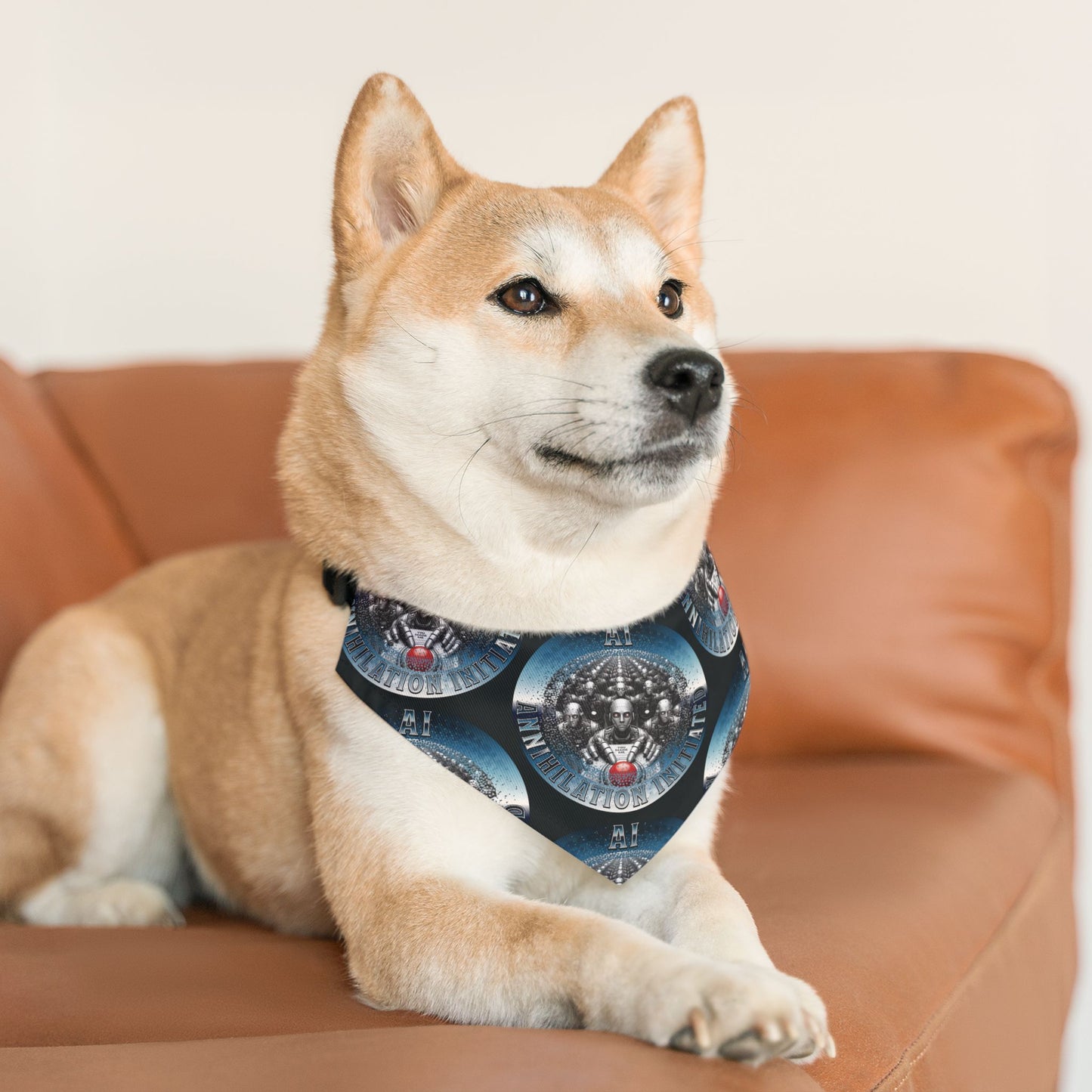 AI - Annihilation Initiated - You made me - collar b a n d a n a (NB Dog not included :)