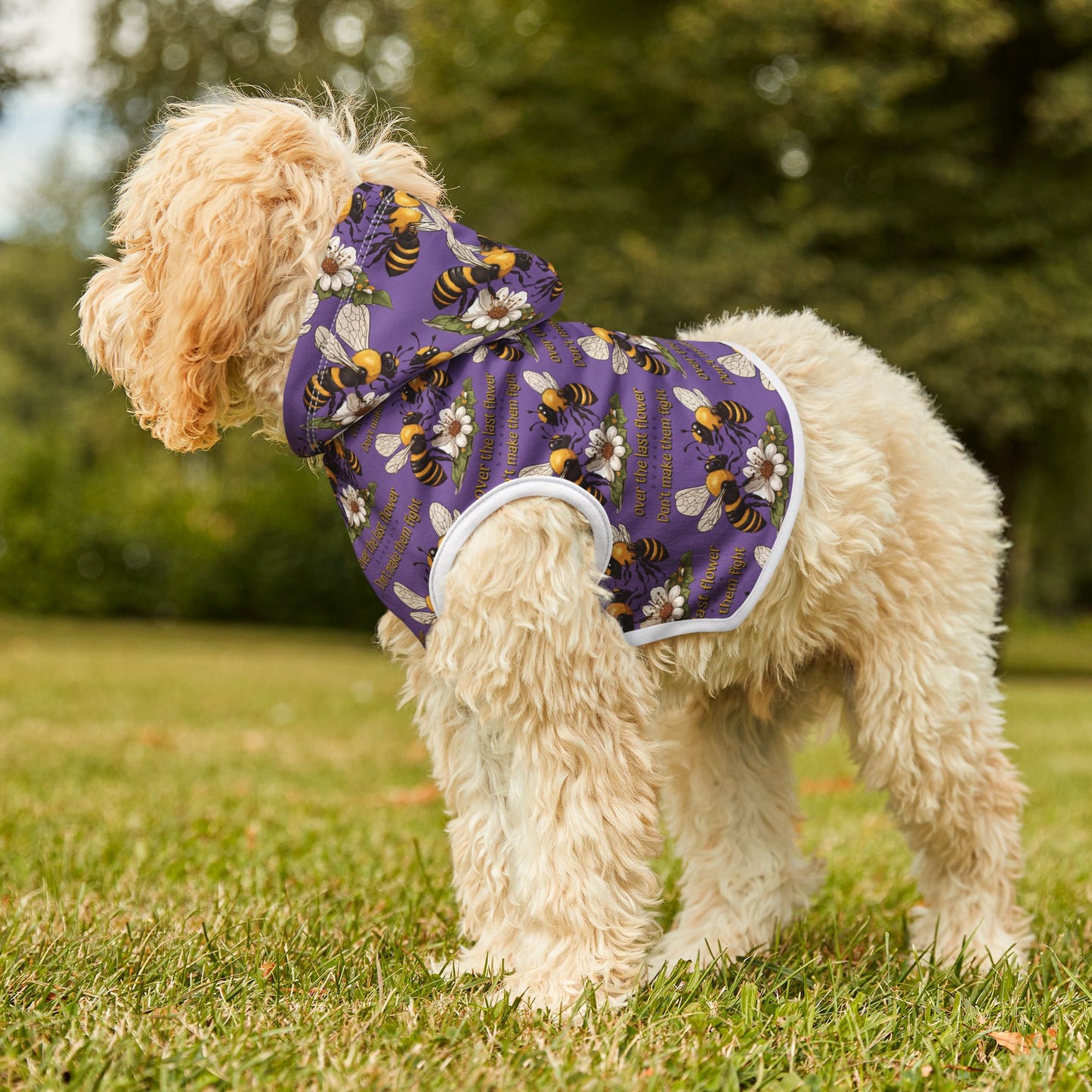 Pet Hoodie - Don't make them fight over the last flower