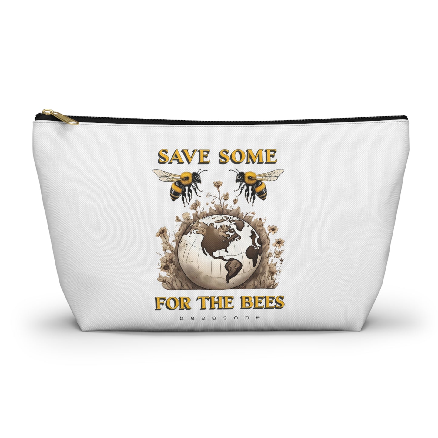 Save some for the bees beeasone beautiful accessories / cosmetics pouch