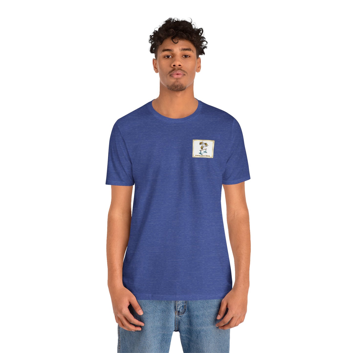 Winning Gold is Easy beeasone Unisex Jersey Short Sleeve with dual side seams to hold shape for longer t-shirt