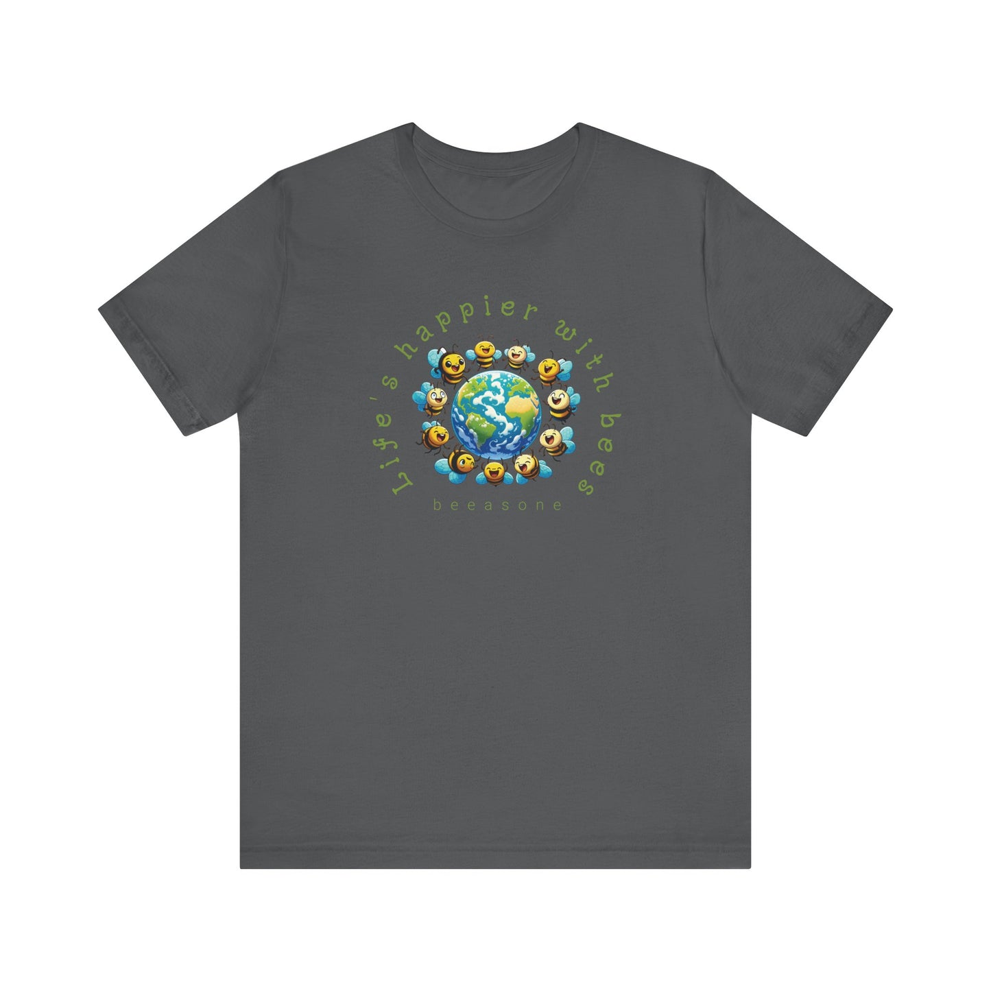 Life's happier with bees beeasone Unisex t-shirt - HOT HIT