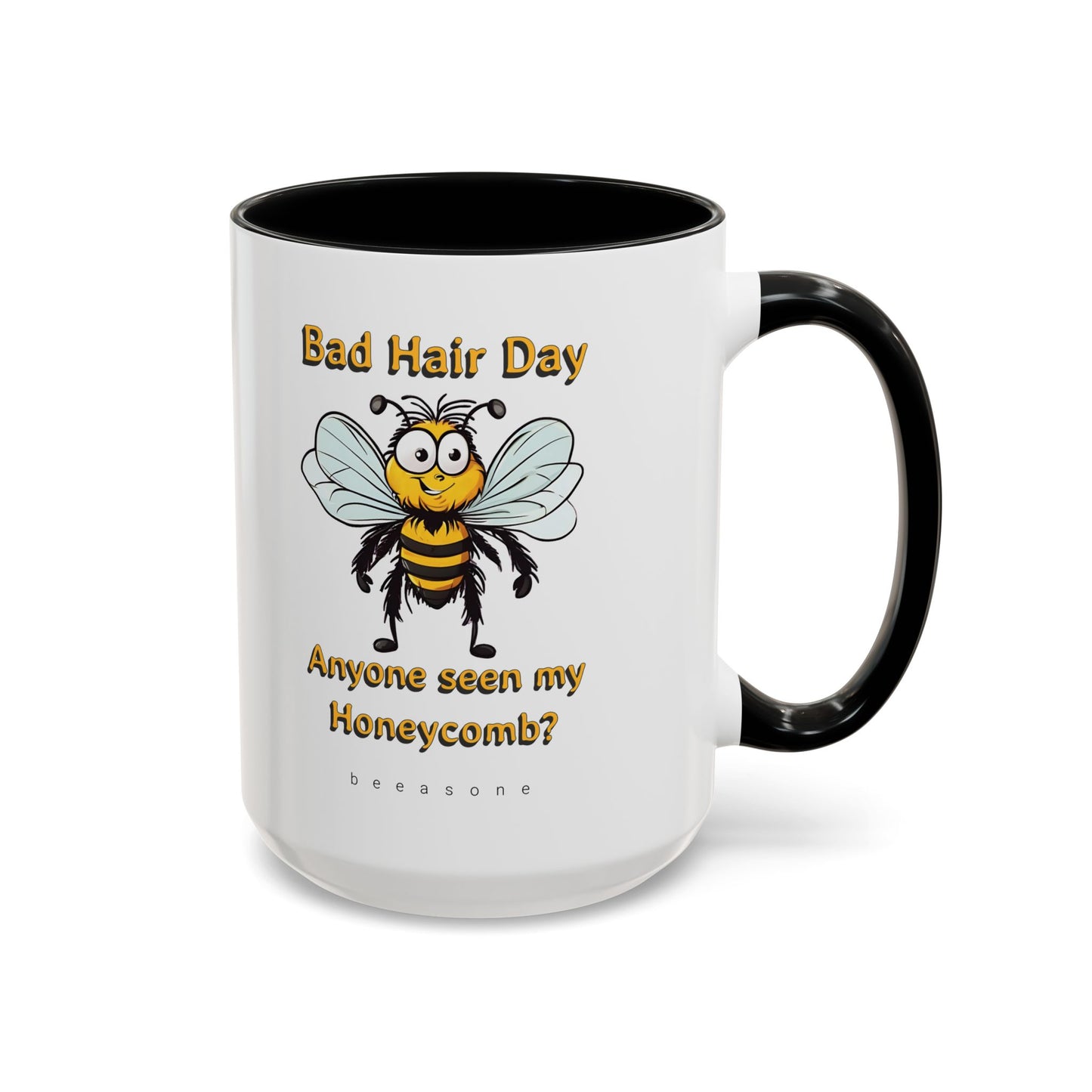 Bad hair day beeasone Hot Chocolate or Coffee Mug 11oz (325mls) or 15oz (443mls)