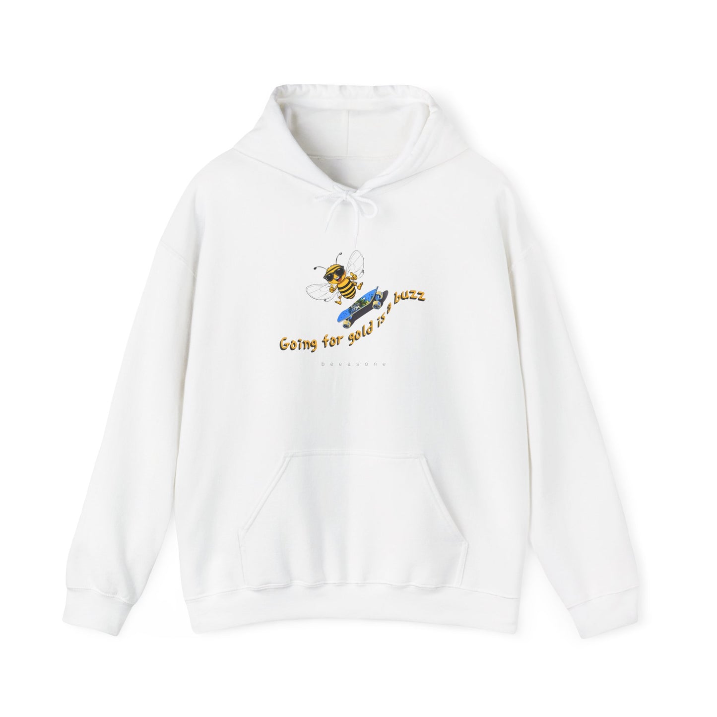 Skateboarders Hoodie - Going for gold beeasone Unisex Hoodie