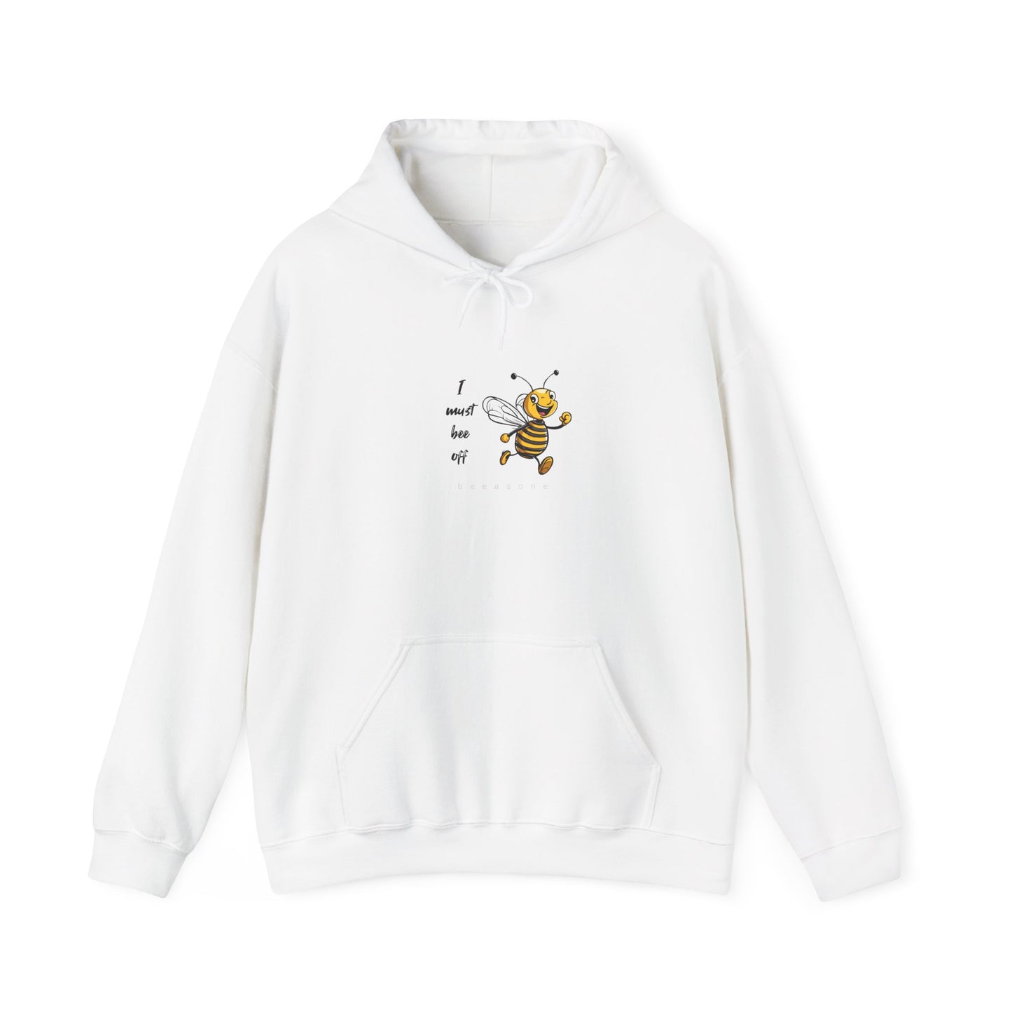 Hoodie - I must bee off beeasone Unisex Heavy Blend™ Hooded Sweatshirt