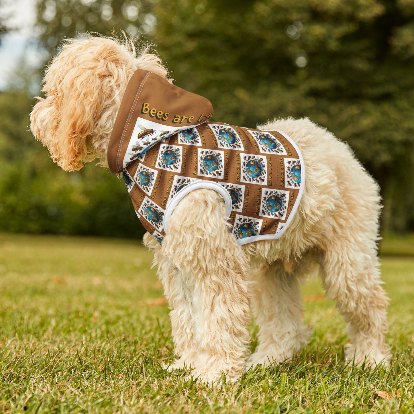 Pet Hoodie - Bees are life - life's a buzz