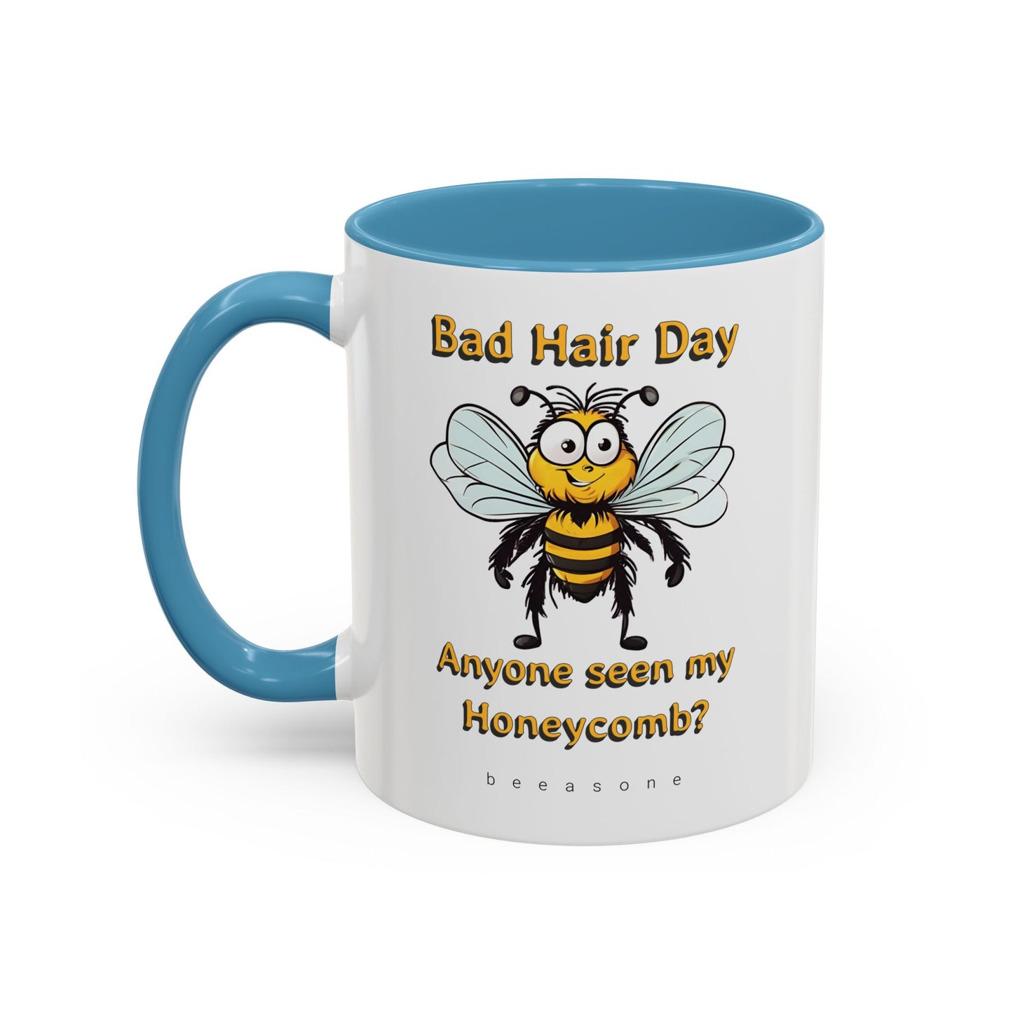 Bad hair day beeasone Hot Chocolate or Coffee Mug 11oz (325mls) or 15oz (443mls)