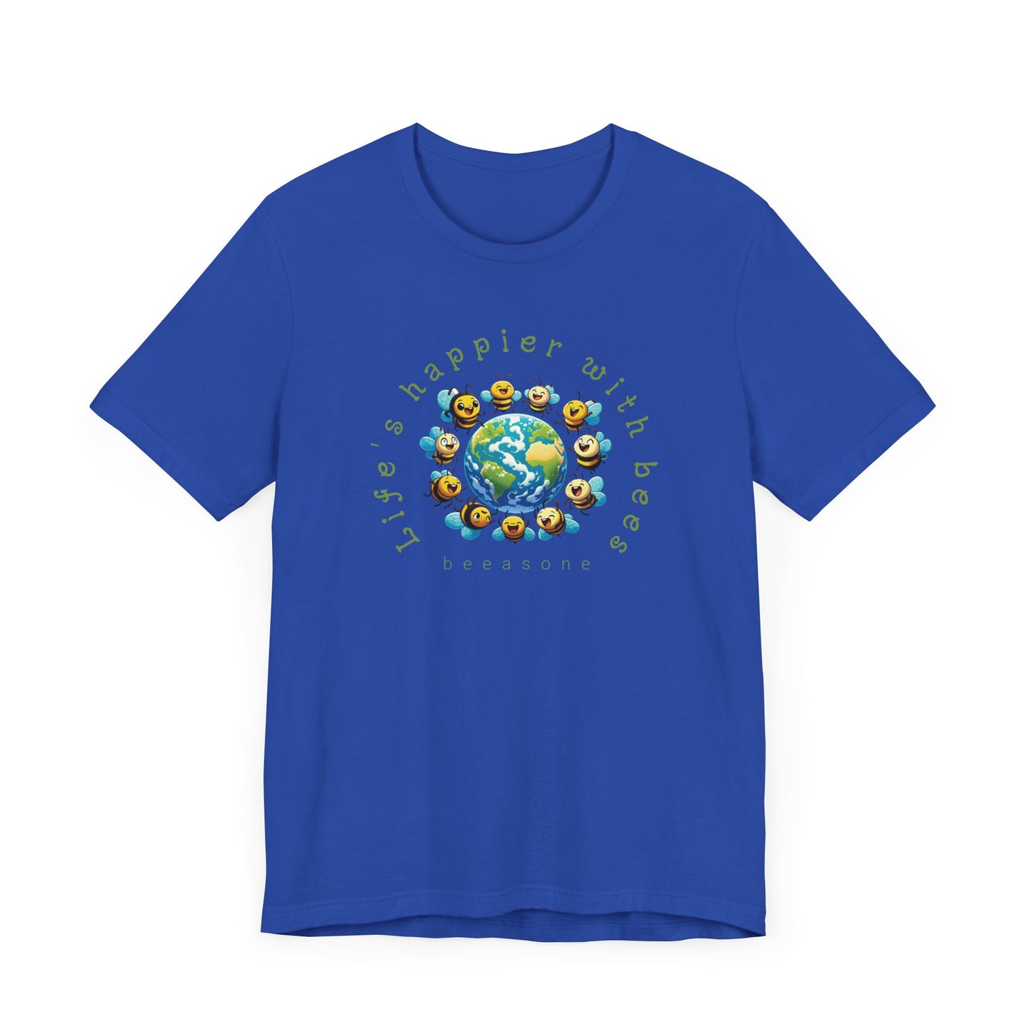 Life's happier with bees beeasone Unisex t-shirt - HOT HIT