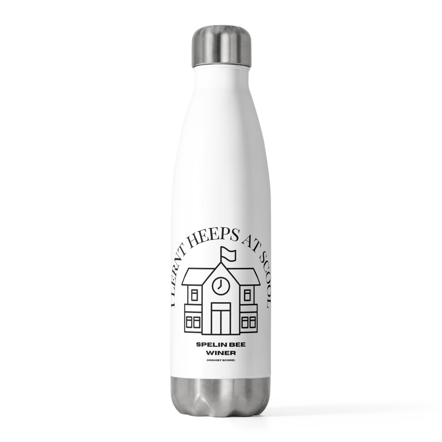 Scool Spelling bee beeasone 20oz (590mls) water bottle - limit ted editon Numbar 1