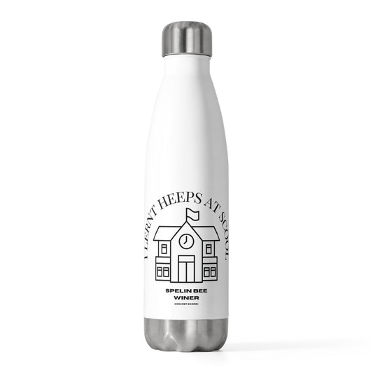 Scool Spelling bee beeasone 20oz (590mls) water bottle - limit ted editon Numbar 1