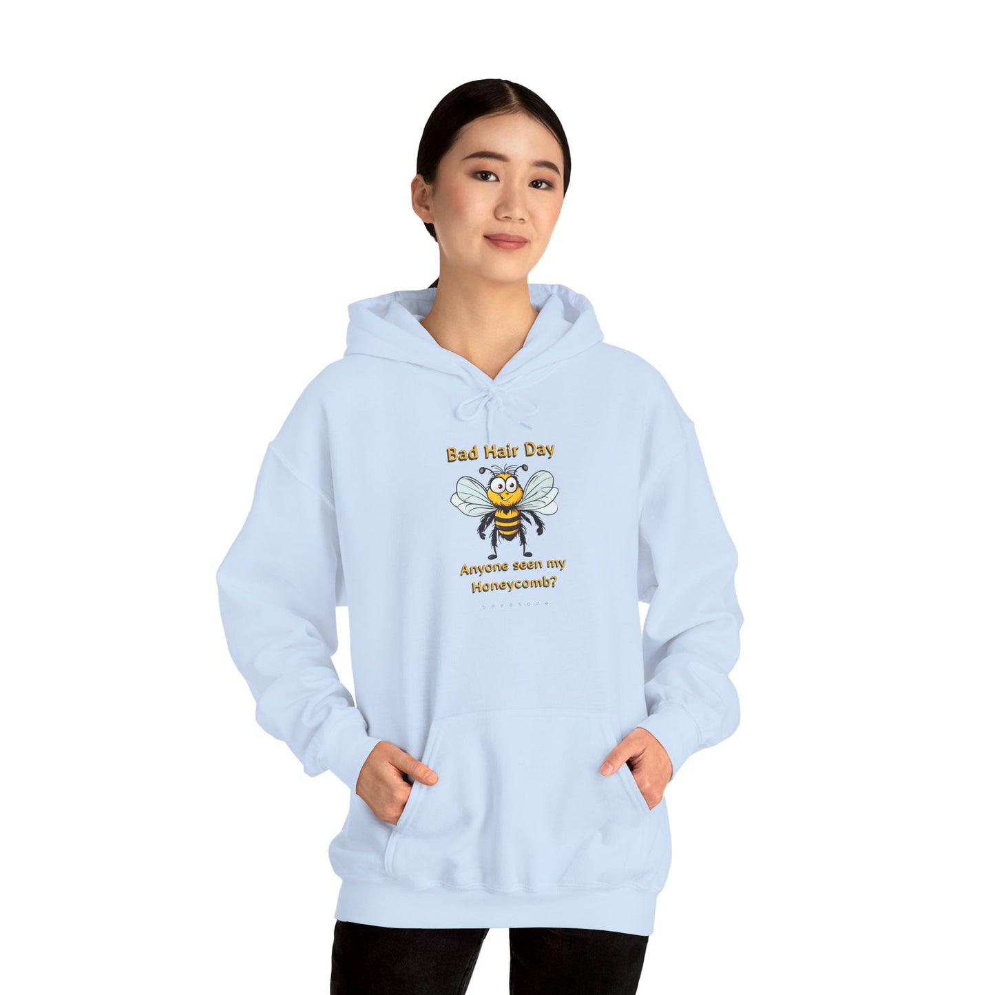 Bad Hair Day beeasone Unisex Heavy Blend™ Hooded Sweatshirt