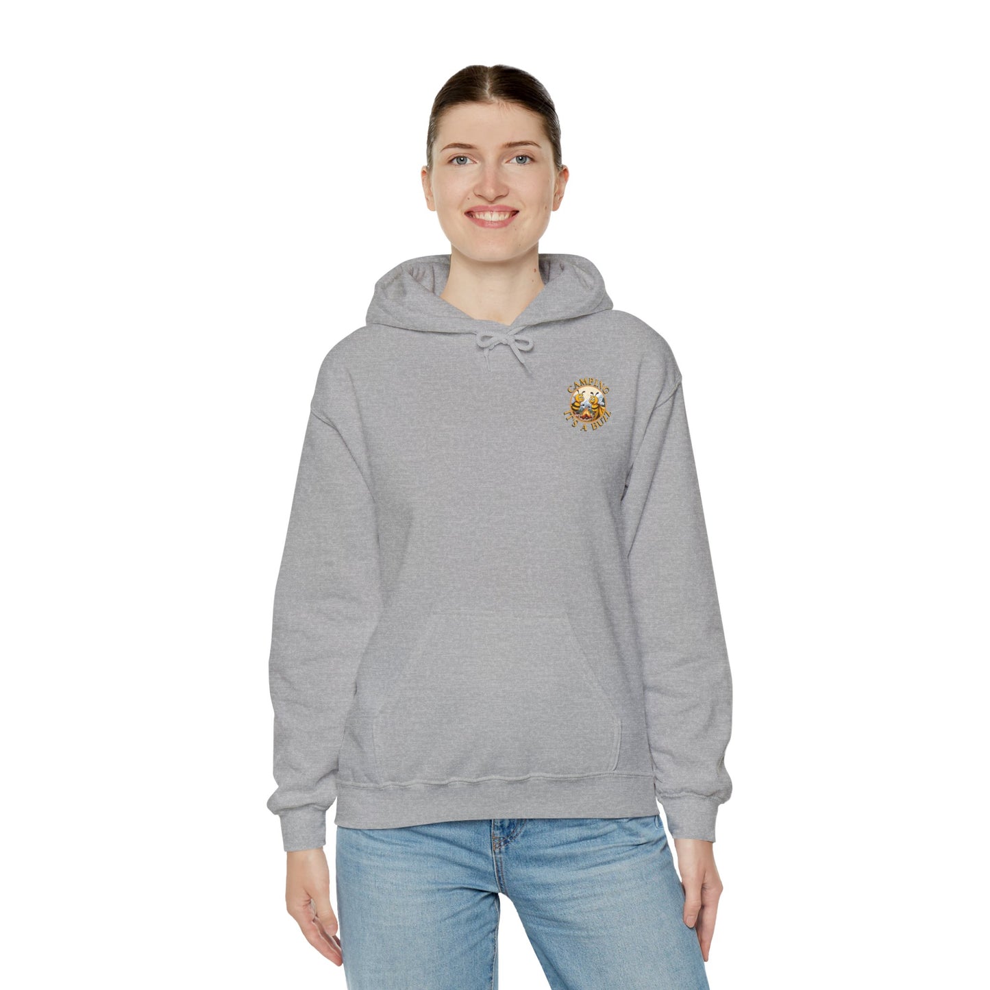 Camping it's a buzz beeasone MF Heavy Blend™ Hooded Sweatshirt special edition