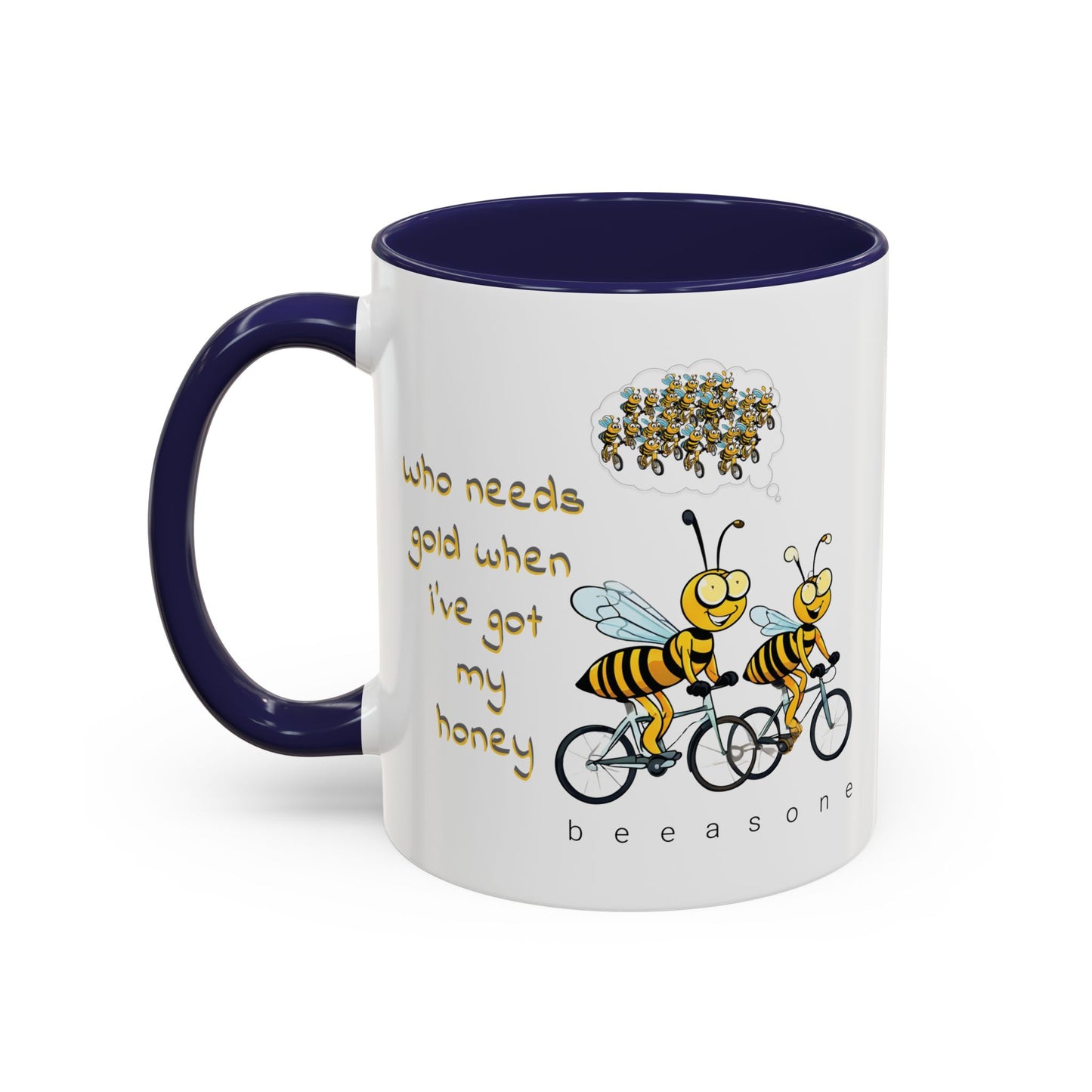 I've got my honey Gold beeasone Coffee Mug 11oz (325mls) or 15oz (443mls)