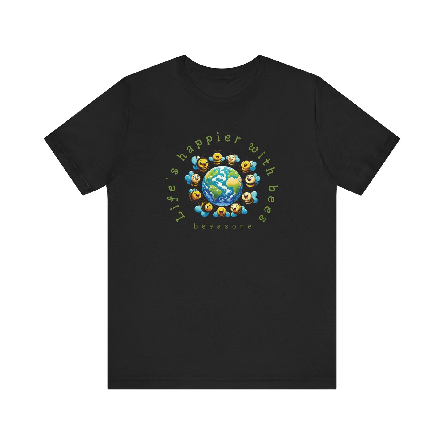 Life's happier with bees beeasone Unisex t-shirt - HOT HIT