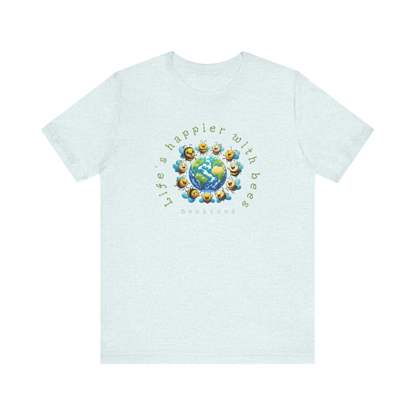Life's happier with bees beeasone Unisex t-shirt - HOT HIT